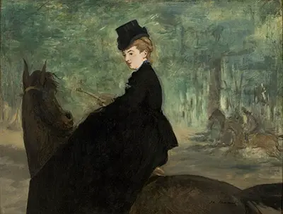 The Horsewoman Edouard Manet